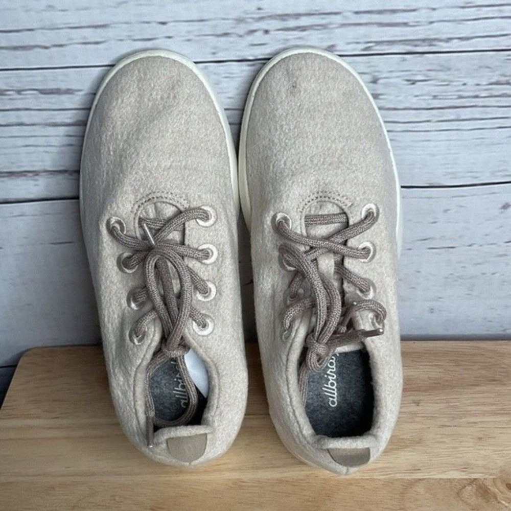 Allbirds WR Rose/Cream Runners Walking Running Sneakers Korea Women 8 Korea Wool - Picture 6 of 9